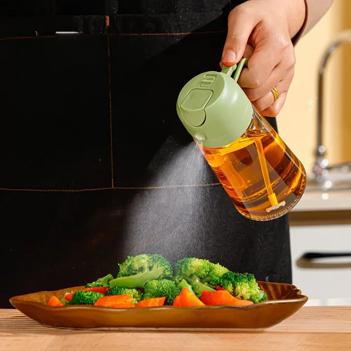 Oil Sprayer & Dispenser Bottle (500ml) |🔥FLAT 50% SAVING🔥